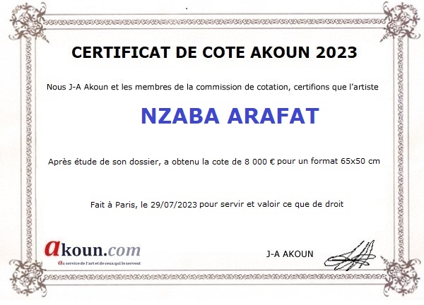 Certificat Akoun